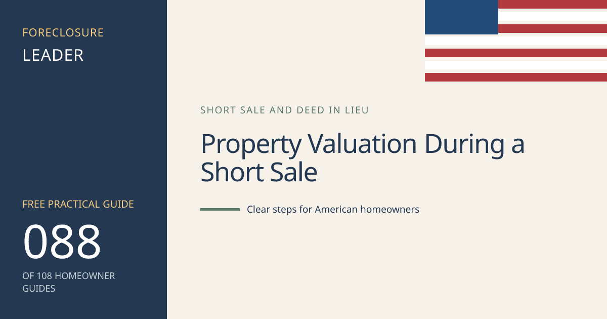 Property Valuation During a Short Sale: visual guide for U.S. homeowners